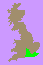 carte de l'Angleterre